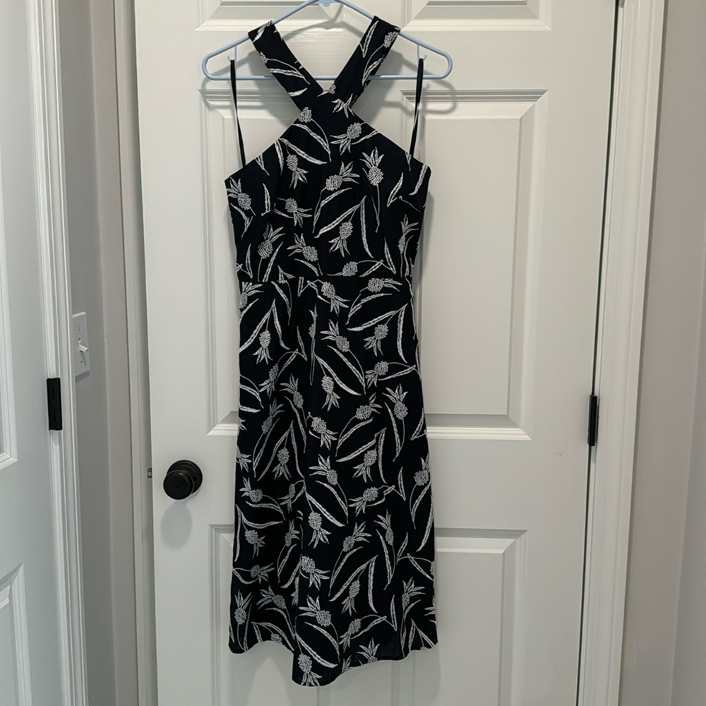 NWT Ann Taylor Halter Midi Dress